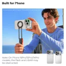 K&F Concept CPL Snap-on szűrő, HD bevonat, vízálló, karcálló, ezüst,  iPhone 17 Pro/Max