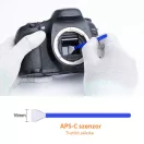 K&F Concept kamera aps-c érzékelő tisztító szett, 16 mm, 10 db-os + 20 ml tisztító folyadékkal