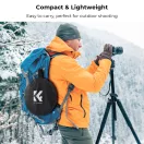 K&F Concept 5in1 derítőlap, reflektor, 110cm (fehér, fekete, arany, ezüst, transparens) + hordtáska