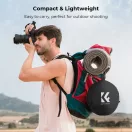 K&F Concept 5in1 derítőlap, reflektor fogantyúval 60cm (feh, fek, arany, ezüst, transp) + hordtáska