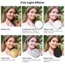 K&F Concept 5in1 derítőlap, reflektor fogantyúval 60cm (feh, fek, arany, ezüst, transp) + hordtáska