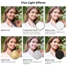K&F Concept 5in1 derítőlap, reflektor fogantyúval 80cm (feh, fek, arany, ezüst, transp) + hordtáska
