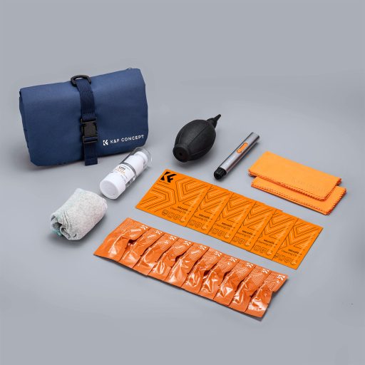 K&F Concept 23 az 1-ben kamera objektív tisztító készlet + 15 ml tisztító folyadék