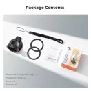 K&F Concept PP62 mágneses alumínium bővítőkeret MagSafe telefontartóval, DJI Osmo Pocket 3/4-hez