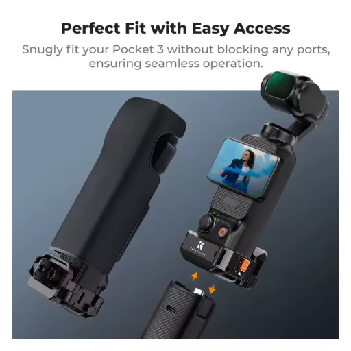 K&F Concept többfunkciós alumínium bővítőkeret DJI Osmo Pocket 4-hez