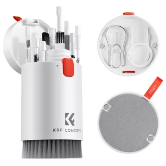   K&F Concept 20 az 1-ben tisztító szett, laptop, mobil, billentyűzet, fülhallgató