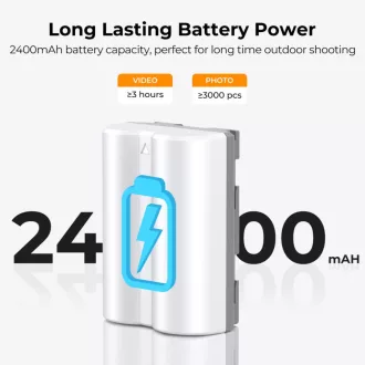   K&F Concept NP-W235 akkumulátor, 2db, 2400mAh, USB-C csatlakozóval