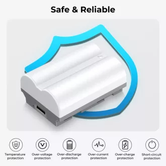   K&F Concept NP-W235 akkumulátor, 2db, 2400mAh, USB-C csatlakozóval