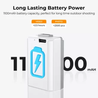   K&F Concep NP-FW50 akkumulátor, 2db, 1100mAh, USB-C csatlakozóval