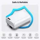 K&F Concep NP-FW50 akkumulátor, 2db, 1100mAh, USB-C csatlakozóval
