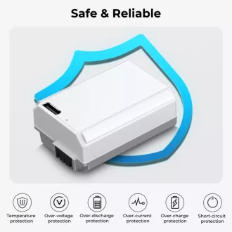   K&F Concep NP-FW50 akkumulátor, 2db, 1100mAh, USB-C csatlakozóval