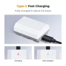 K&F Concept NP-FZ100 akkumulátor, 2db, 2600mAh, USB-C csatlakozóval