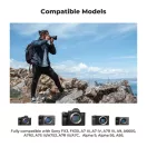 K&F Concept hordozható tripla USB-C akkumulátor BC-QZ1 töltő, LCD + 3db FZ100 akkumulátor 2280mAh
