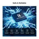 K&F Concept hordozható tripla USB-C akkumulátor BC-QZ1 töltő, LCD + 3db FZ100 akkumulátor 2280mAh
