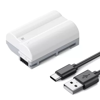   K&F Concept EN-EL15C akkumulátor 2600mAh, USB-C csatlakozóval
