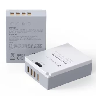   K&F Concept NP-W126 akkumulátor 1050mAh, USB-C csatlakozóval, 2db
