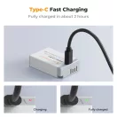 K&F Concept LP-E17 akkumulátor 1040mAh, USB-C csatlakozóval, 2db