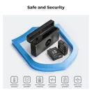 K&F Concept hordozható tripla USB-C akkumulátor töltő, LCD +3db GoPro Hero 13 akkumulátor 2100mAh