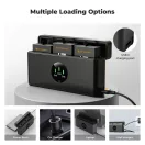 K&F Concept hordozható tripla USB-C akkumulátor töltő, LCD +3db GoPro Hero 13 akkumulátor 2100mAh