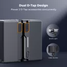 K&F Concept V-Mount akkumulátor, 99Wh, 14.8V, 6700mAH, 100W, BP, dual D-TAP, szürke