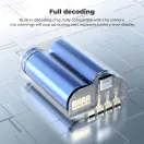 K&F Concept DMW-BLK22 akkumulátor, 2520mAh, USB-C csatlakozóval