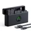 K&F Concept tripla USB-C akkumulátor töltő +3db DJI Osmo 360, Action 5 Pro/4/3 akku 2100mAh