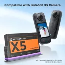 K&F Concept Insta 360 X5 akkumulátor, 2700mAh