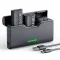 K&F Concept hordozható tripla USB-C akkumulátor NP-BX1 töltő, LCD + 3db NP-BX1 akkumulátor 1240mAh