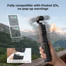K&F Concept akkus markolat DJI Osmo Pocket 3/4-hez, 5000 mAh, gyorstöltéssel