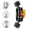 K&F Concept MS-14 magic arm, 360°-os forgás, dupla gömbfej, 5kg teherbírás,