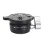 K&F Concept LB-60 panoráma állvány fej, 10kg teherbírás, 3/8"-os csatlakozás, vízszintjelző