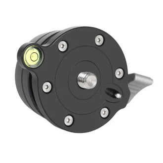   K&F Concept LB-60 panoráma állvány fej, 10kg teherbírás, 3/8"-os csatlakozás, vízszintjelző