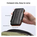 K&F Concept 28 rekeszes memóriakártya tartó doboz, víz, por, esésálló, 28db microSD kártya