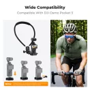 K&F Concept nyakba akasztható akciókamera tartó, GoPro és DJI Pocket 3 adapter