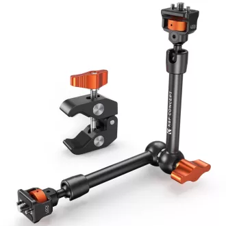   K&F Concept MS-33 magic arm, 28cm + super clamp, satu, 15-55mm