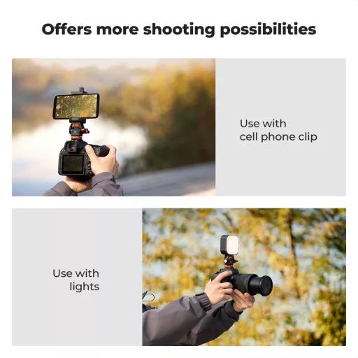 K&F Concept MS-42 vakupapucsba illeszthető monitor adapter