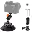 K&F Concept MS46 bővíthető tapadókorong, 15,2cm-es tapadófelület, magic arm, telefon, GoPro adapter