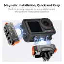 K&F Concept mágneses gyorscsatlakozó adapter akciókamerához, DJI Osmo Action 3/4/5 Pro