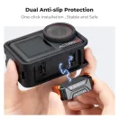 K&F Concept mágneses gyorscsatlakozó adapter akciókamerához, DJI Osmo Action 3/4/5 Pro