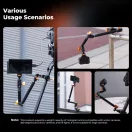 K&F Concept MS-63 magic arm, 56cm + super crab clamp, satu, 20-60mm