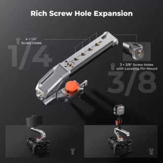 K&F Concept unverzális Arri felső fogantyú markolat, fém