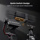 K&F Concept kamera keret, cage, Sony ZV-E10 II kompatibilis, NATO, ARRI, vakupapucs