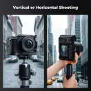 K&F Concept kamera keret, cage, Sony ZV-E1 kompatibilis, NATO, ARRI, vakupapucs