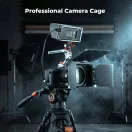 K&F Concept kamera keret, cage, Sony ZV-E1 kompatibilis, NATO, ARRI, vakupapucs