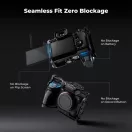 K&F Concept kamera keret, cage, Sony A7M5/A7M4/A7R5 kompatibilis, NATO, ARRI, vakupapucs