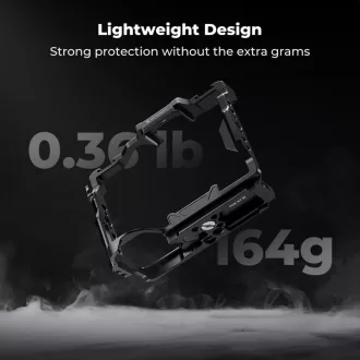   K&F Concept kamera keret, cage, Sony A7M5/A7M4/A7R5 kompatibilis, NATO, ARRI, vakupapucs