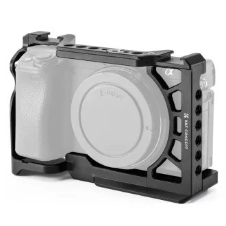   K&F Concept kamera keret, cage, Sony A6000/A6300/A6400 kompatibilis, NATO, ARRI, vakupapucs