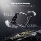 K&F Concept kamera keret, cage, Sony A6000/A6300/A6400 kompatibilis, NATO, ARRI, vakupapucs