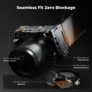 K&F Concept kamera keret, cage, Nikon ZR kompatibilis, ARRI, vakupapucs