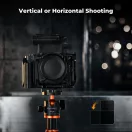 K&F Concept kamera keret, cage, Nikon ZR kompatibilis, ARRI, vakupapucs